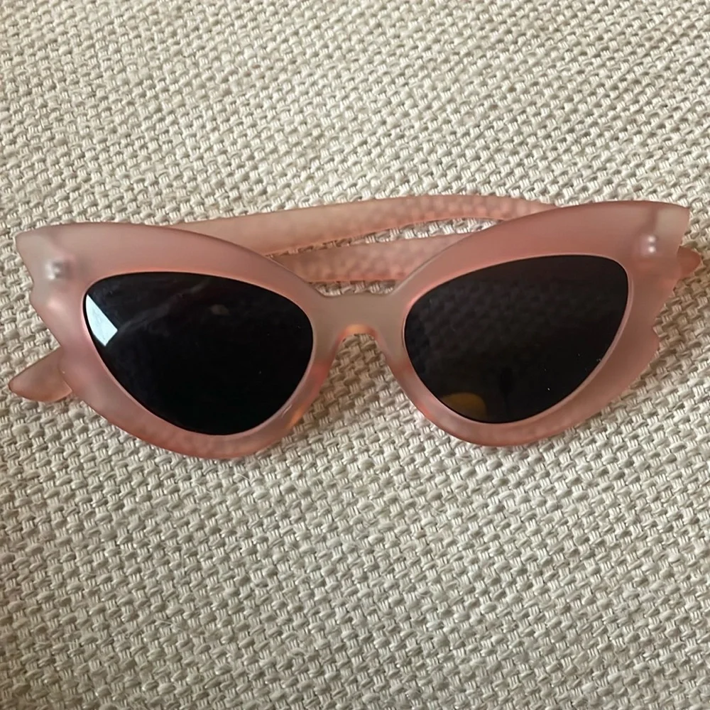 Rose colored sunglasses